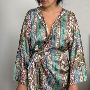 Zara patchwork print jump suit. small. Smoke free animal free house.